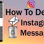 how to delete instagram messages
