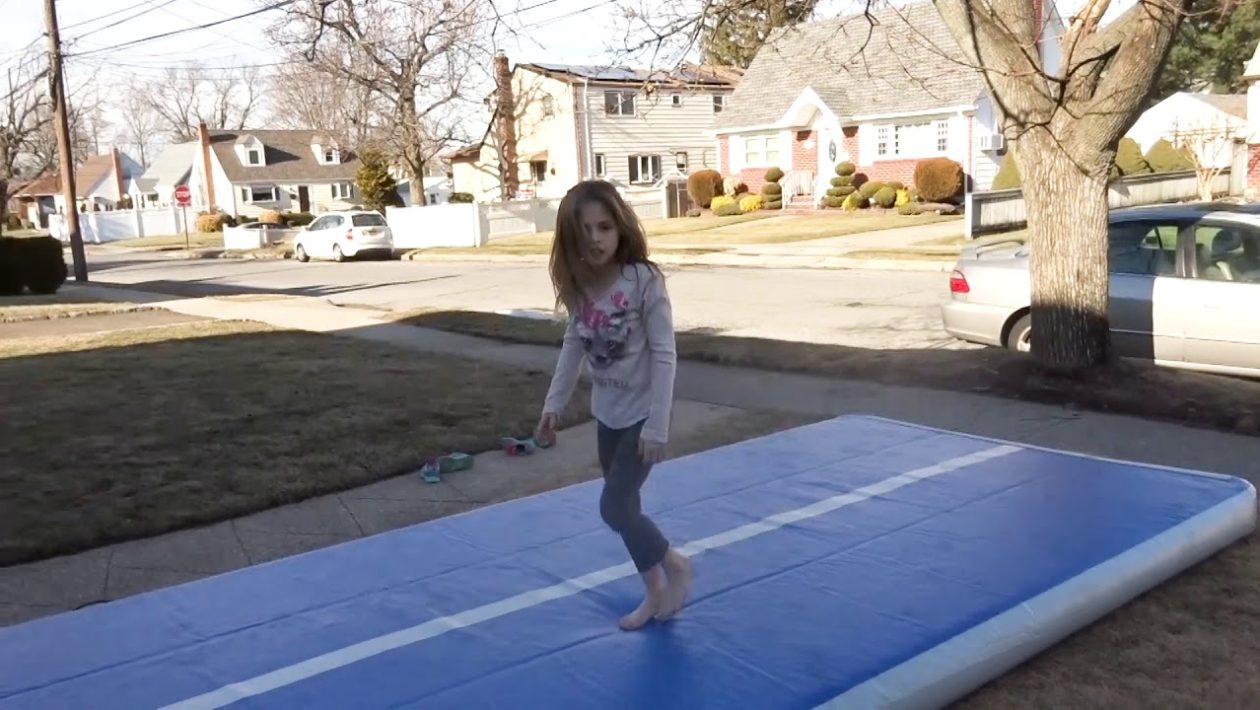 Can you use a tumble track outside