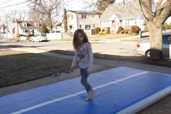 Can you use a tumble track outside